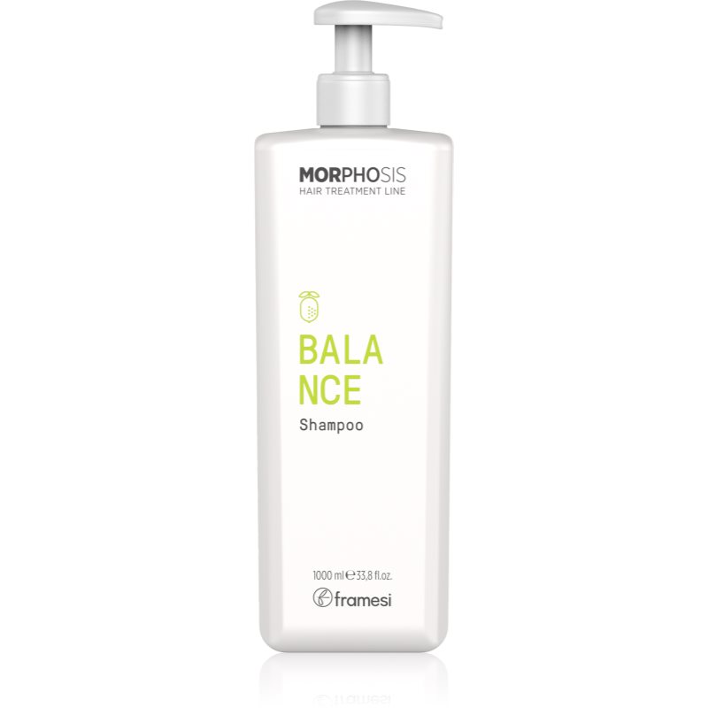 E-shop Framesi Morphosis Balance čisticí šampon pro mastné vlasy a vlasovou pokožku 1000 ml