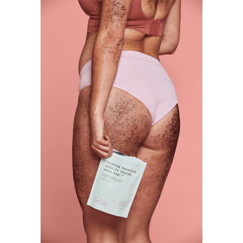 Frank Body Coconut Coffee какао-пілінг для тіла з кокосовою олійкою 100 гр