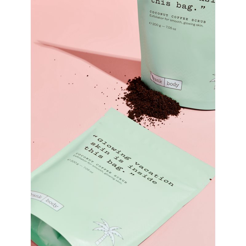 Frank Body Coconut Coffee какао-пілінг для тіла з кокосовою олійкою 200 гр