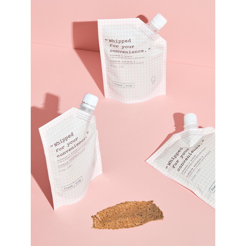 Frank Body Express-o какао-пілінг для тіла з глиною 150 гр