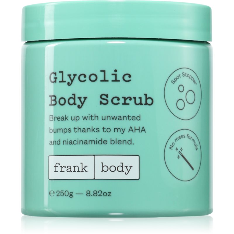 Frank Body Glycolic Körperpeeling mit AHA 250 g