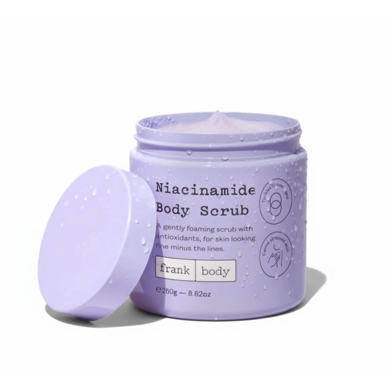 Frank Body Niacinamide telový peeling s niacínamidom 250 g