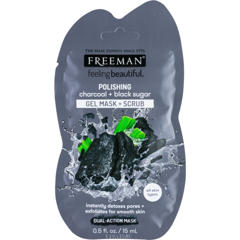 Freeman Feeling Beautiful valomoji kaukė ir šveitiklis visų tipų odai 15 ml