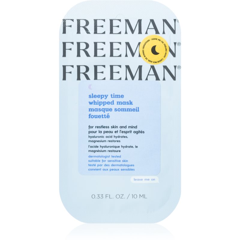 Freeman Freeman Sleepy Time κρεμώδης μάσκα για καληνύχτα 10 μλ