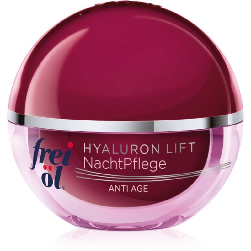 

frei öl Anti Age Hyaluron Lift нічний відновлюючий посилюючий крем проти зморшок