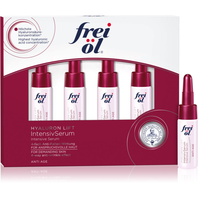 

frei öl Anti Age Hyaluron Lift 4 тижневий інтенсивний догляд проти старіння шкіри