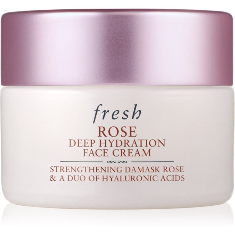 fresh Rose Deep Hydration Face Cream Fuktgivande kräm för ansikte med hyaluronsyra 15 ml female