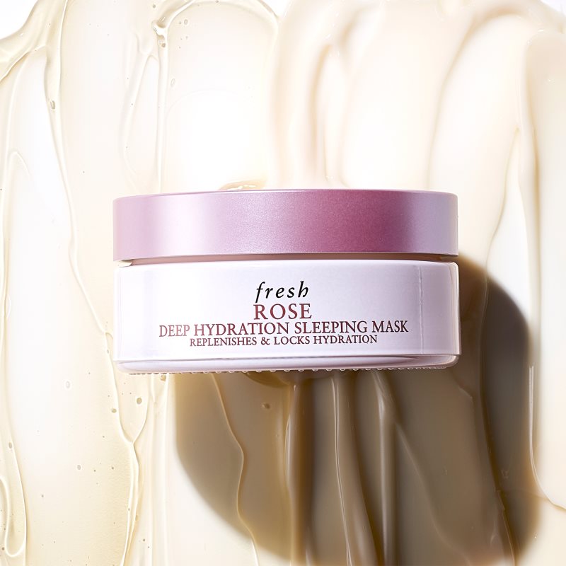 Fresh Rose Deep Hydration Sleeping Mask Overnight Moisturising Mask From Rose 30 Ml