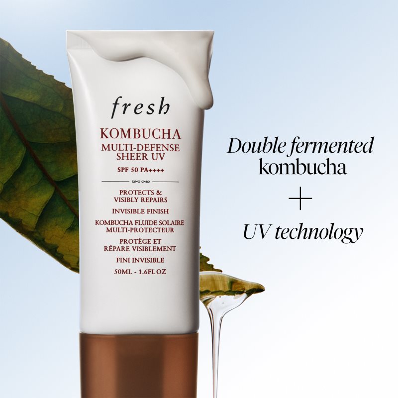 fresh Kombucha Multi-Defense Sheer UV lehký ochranný fluid proti tmavým skvrnám SPF 50 50 ml (obrázek 3)
