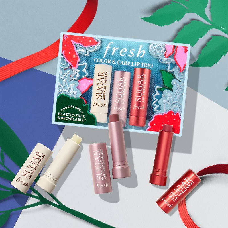 Fresh Color And Care Lip Trio набір для догляду за губами