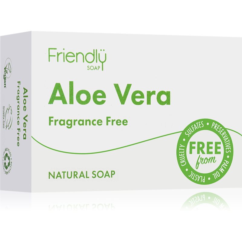 E-shop Friendly Soap Natural Soap Aloe Vera přírodní mýdlo 95 g