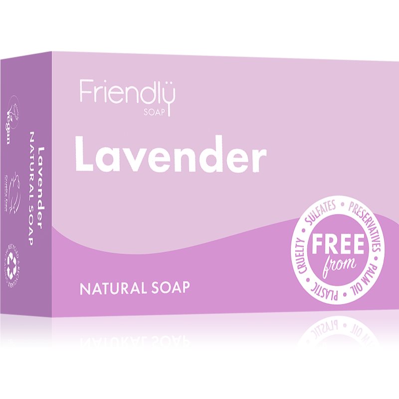 Friendly Soap Natural Soap Lavender натуральне мило 95 гр