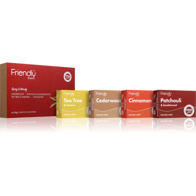 Friendly Soap Spicy & Woody Geschenkset