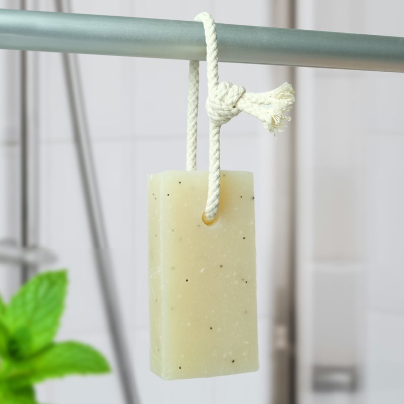 Friendly Soap Soap on a Rope Peppermint & Poppy Seeds přírodní mýdlo na šňůrce 95 g (obrázek 4)