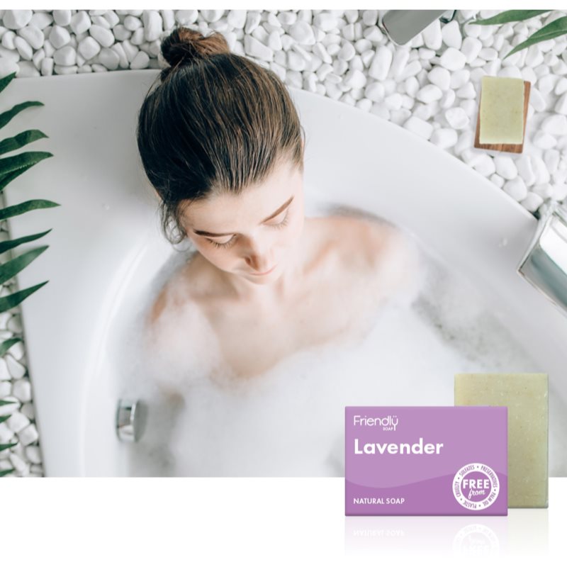 Friendly Soap Natural Soap Lavender přírodní mýdlo 7x95 g (obrázek 3)