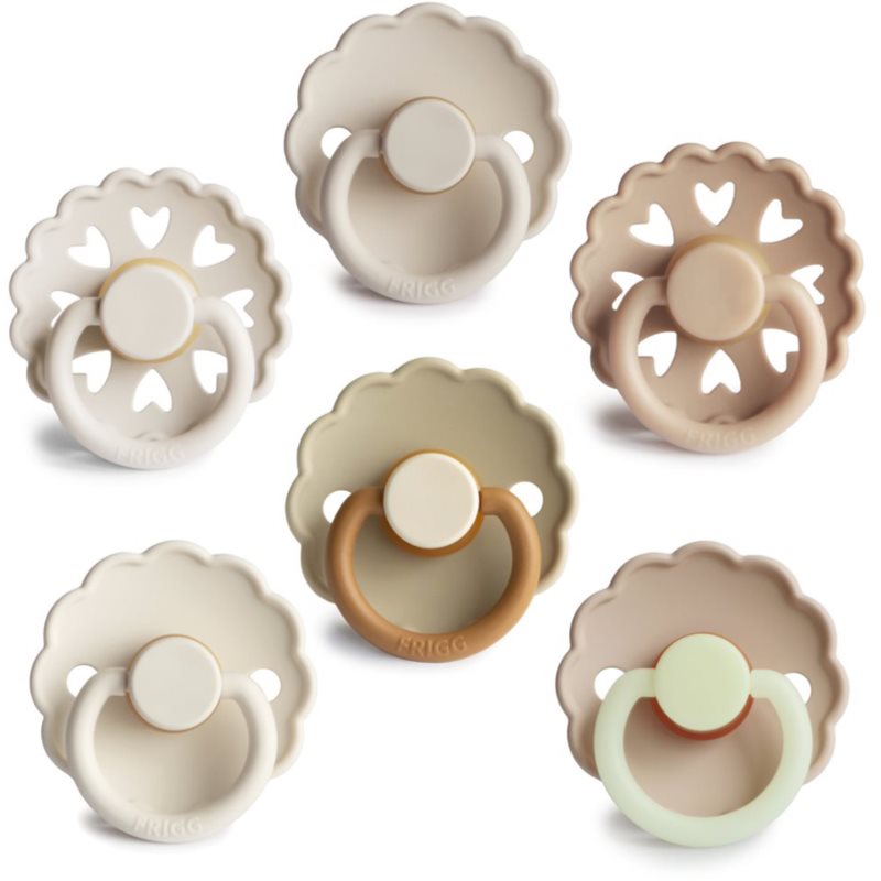 FRIGG 6 Pack Edition Size 1:0-6 months Schnuller Cinnamon Charm