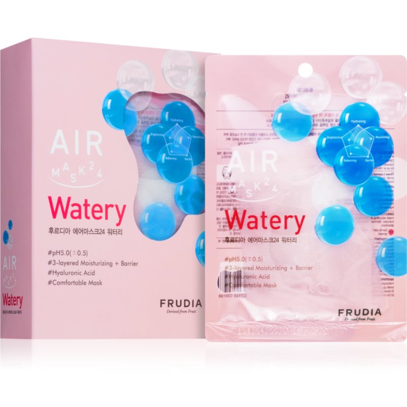 E-shop Frudia AIR Watery plátýnková maska pro regeneraci a obnovu pleti 10x25 ml
