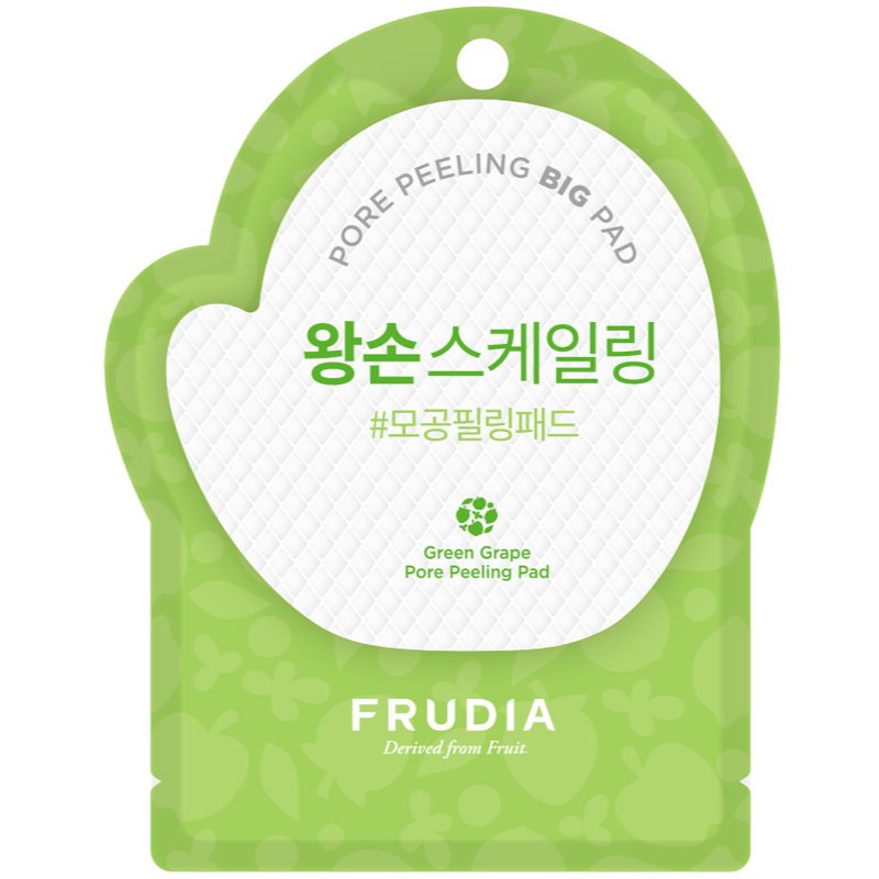 Frudia Green Grape пілінгові серветки для обличчя проти блиску шкіри та розширених пор 70 кс