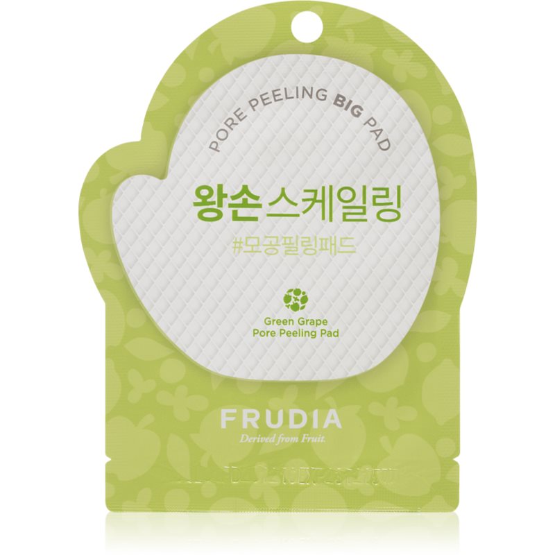 Frudia Green Grape Peeling-Pads für das Gesicht gegen ein glänzendes Gesicht und erweiterte Poren 1 St.