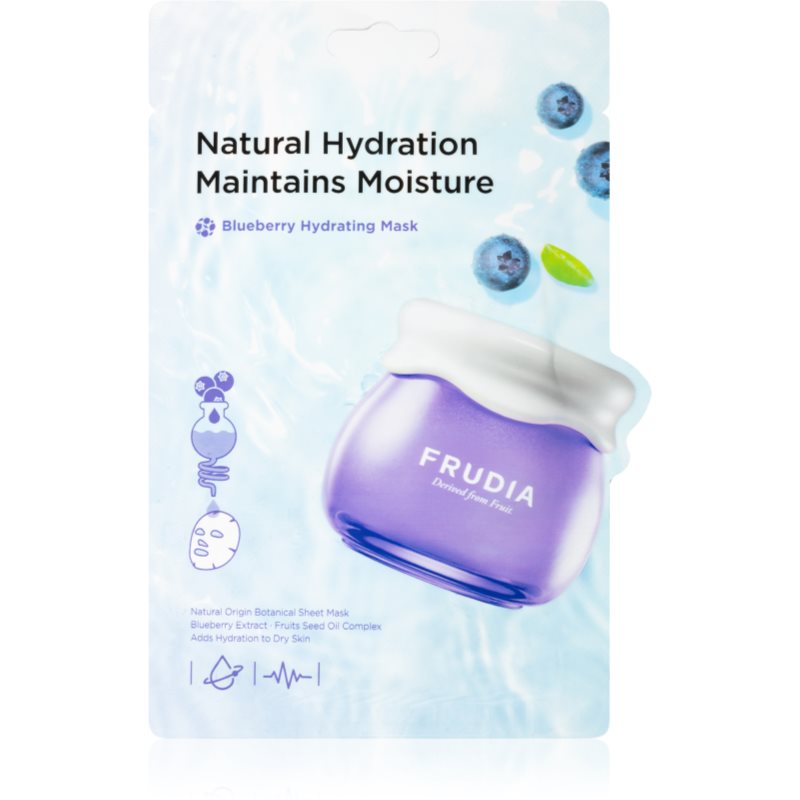 Frudia Blueberry Hydrating Mask For Sensitive And Dry Skin 20 Ml