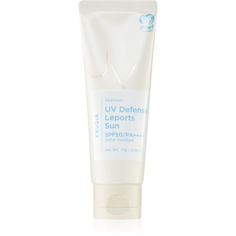 Frudia Re:proust UV Defense hydratační ochranný krém pro citlivou pleť SPF 50+ 70 g