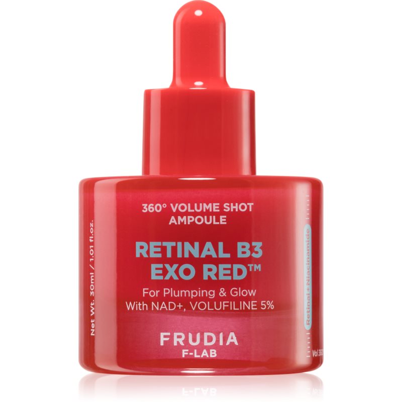 Frudia Retinal B3 Exo Red 360° Volume Shot Ampoule serum rozświetlające do twarzy zwiększenie elastyczności skóry 30 ml