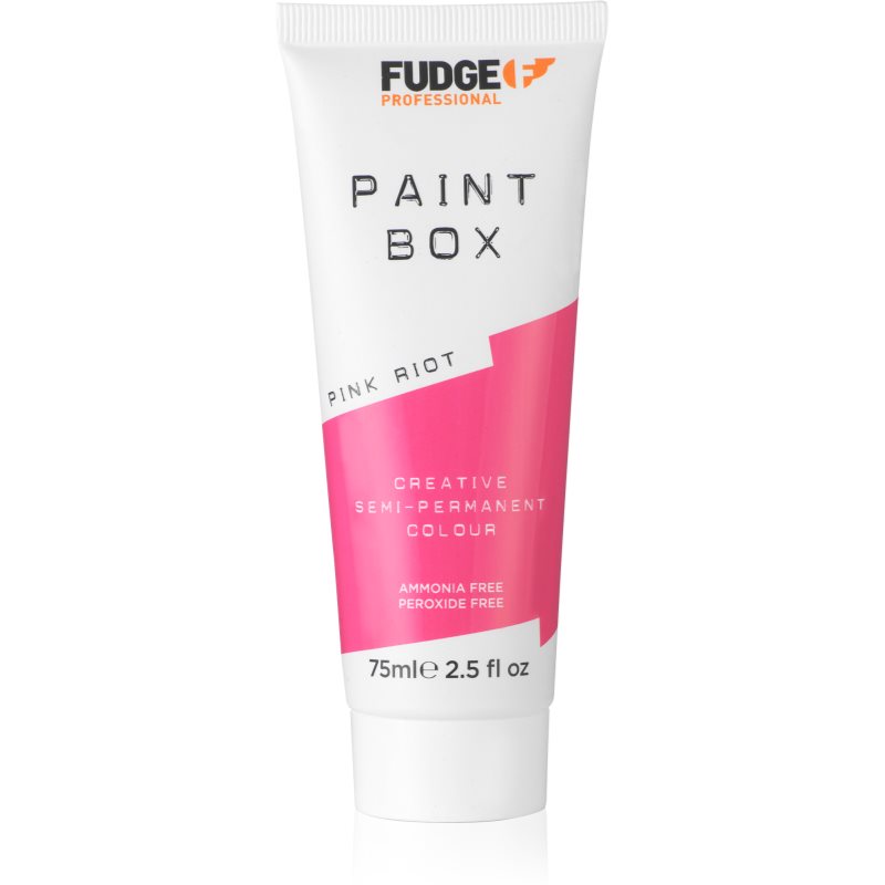 Fudge Paintbox перманентна фарба для волосся для волосся відтінок Pink Riot 75 мл