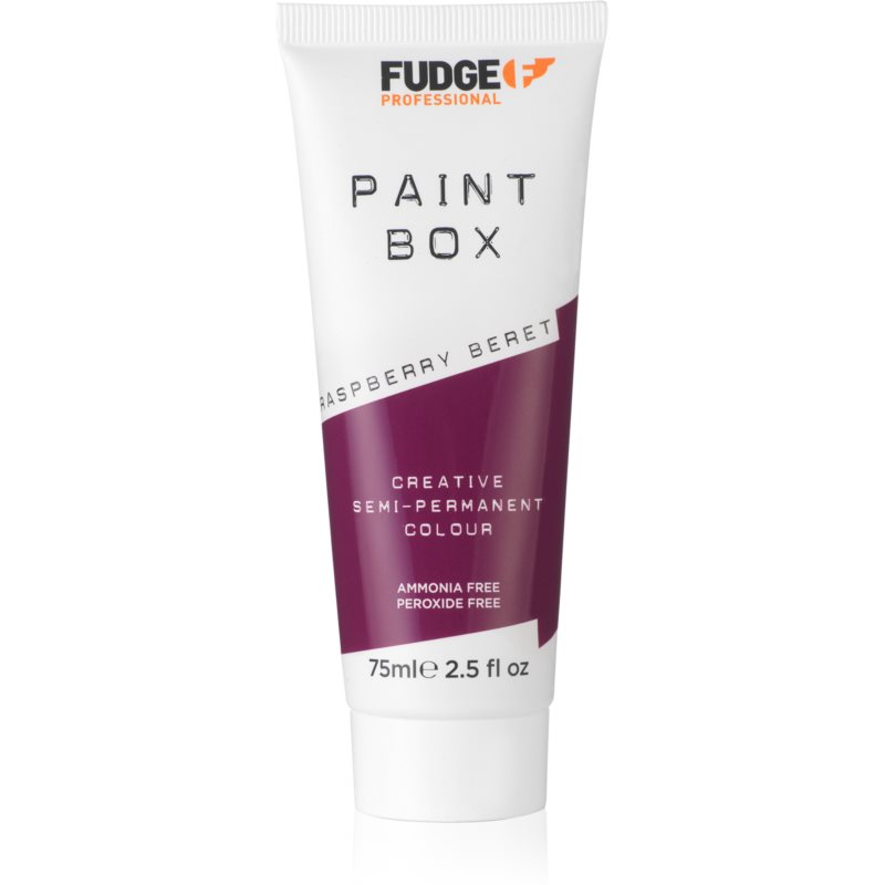 E-shop Fudge Paintbox semi-permanentní barva na vlasy na vlasy odstín Raspberry Beret 75 ml