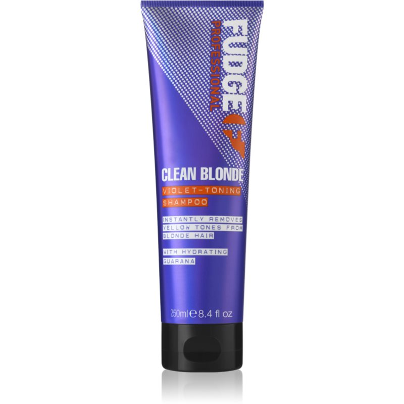 Fudge Care Clean Blonde toninis šampūnas su violetiniais pigmentais šviesiems plaukams 250 ml