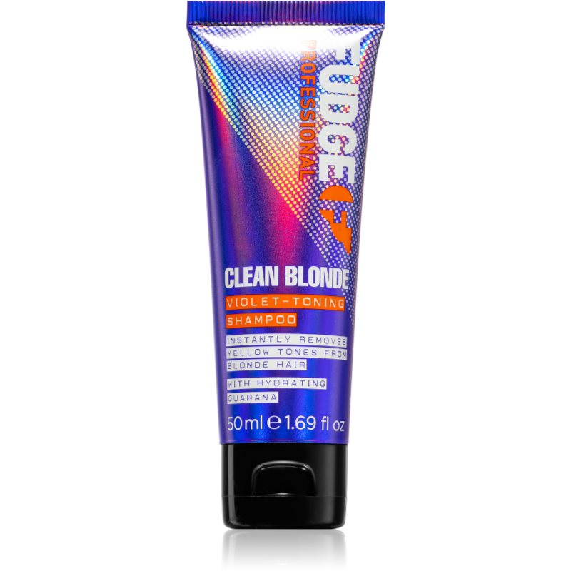 

Fudge Care Clean Blonde фіолетовий тонуючий шампунь для освітленого волосся