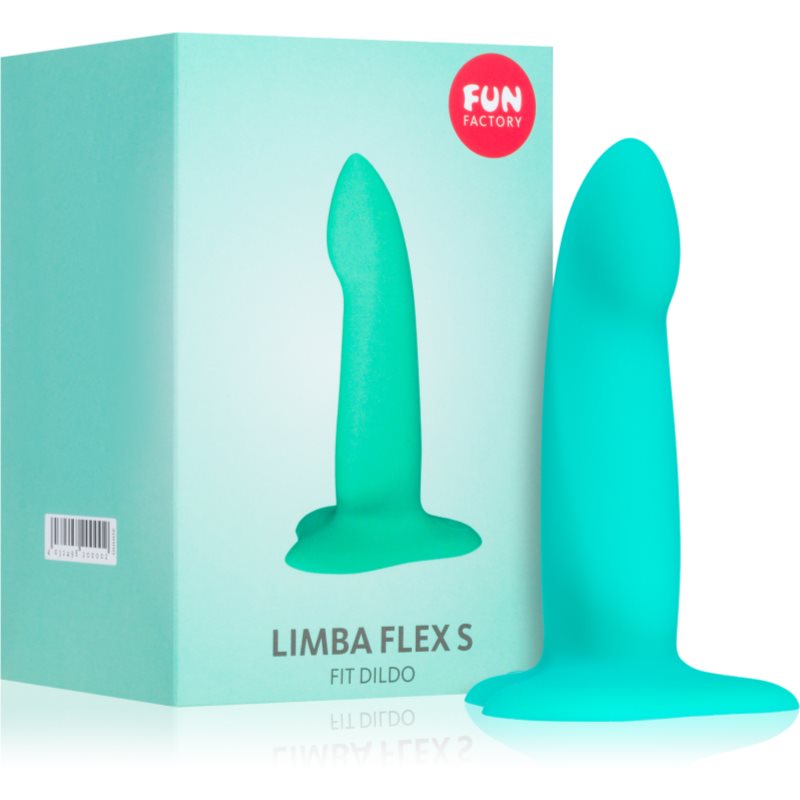 Fun Factory Limba Flex S фалоімітатор Carribean Blue 12,5 см