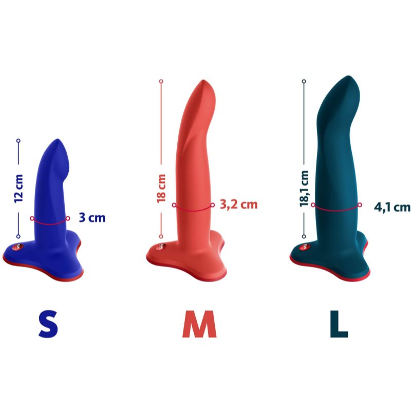 Fun Factory Limba Flex S Dildo Blue 12,5 Cm