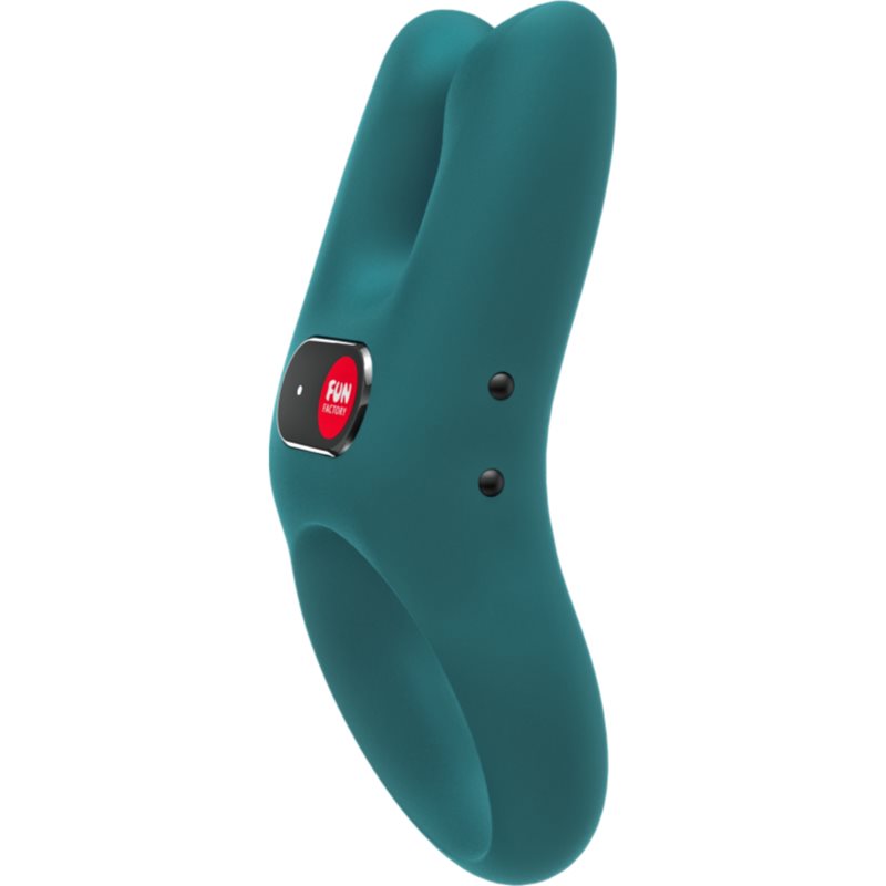 Fun Factory NOS Anneau Pénien à Vibrations Deep Sea Blue 8 Cm