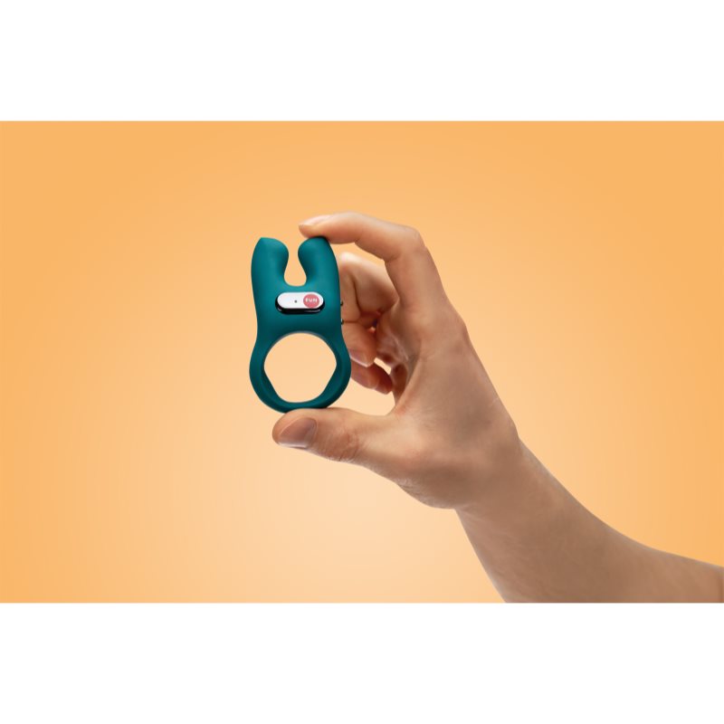 Fun Factory NOS Anneau Pénien à Vibrations Deep Sea Blue 8 Cm