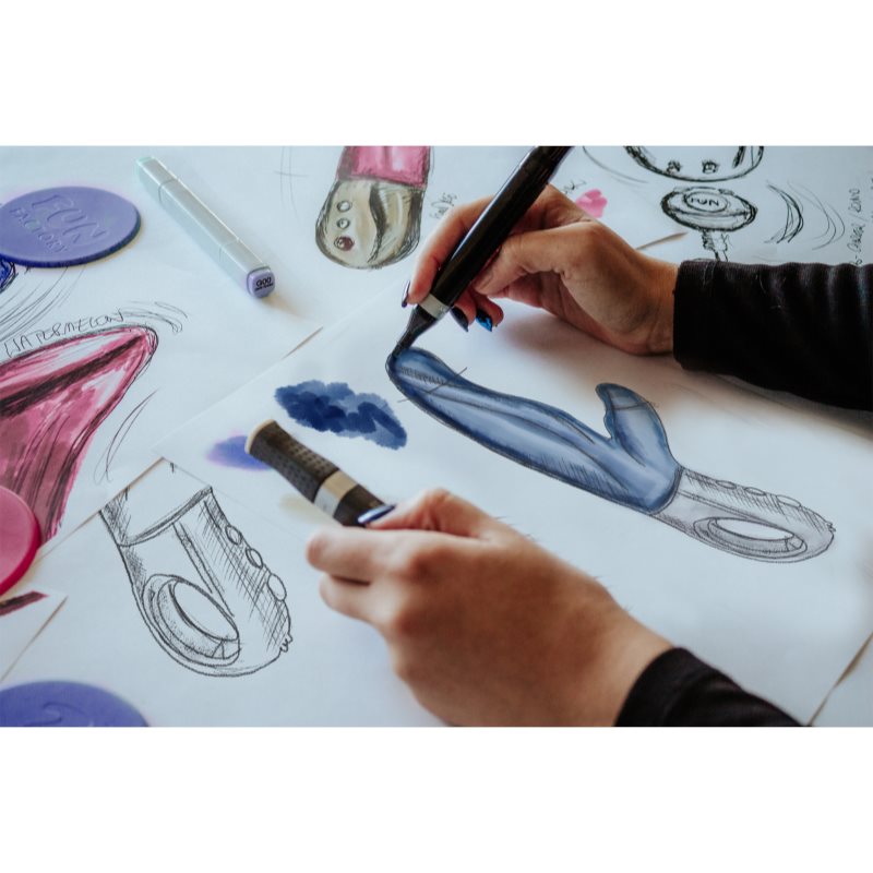 Fun Factory Lady Bi Vibromasseur Muni D’un Stimulateur Clitoridien India Red 22 Cm