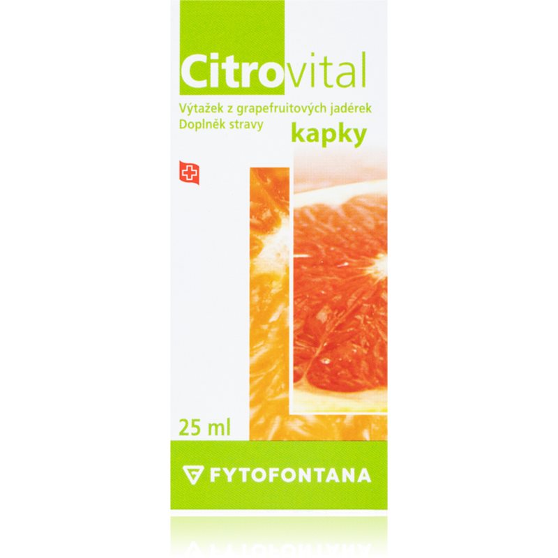 Fytofontana Citrovital kapky kvapky na podporu imunitného systému 25 ml kúpite na Notino.sk