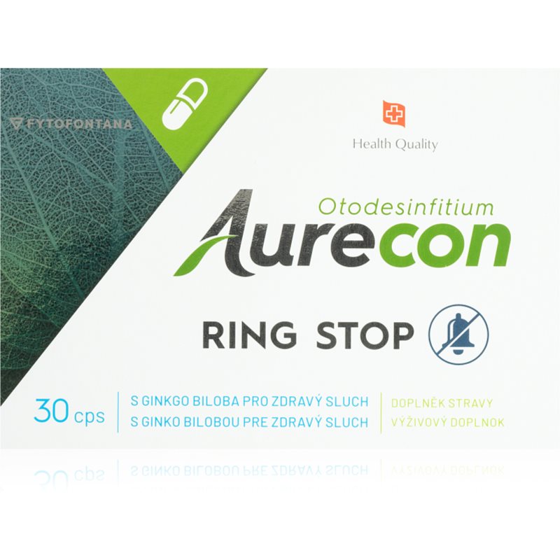 Fytofontana Aurecon Ring Stop kapsuly pre zdravý sluch 30 cps