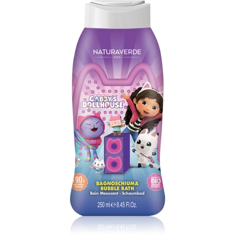 Gabby's Dollhouse Naturaverde Kids pena do kúpeľa 250 ml