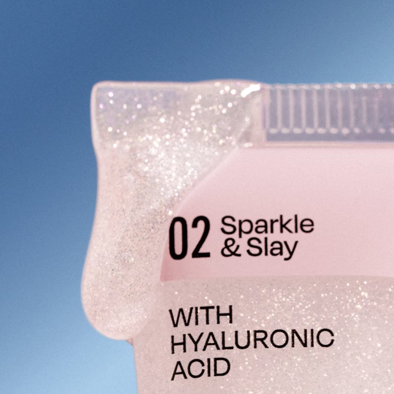 Gabriella Salvete Glosstitude Peptide Lip Gloss hydratačný lesk na pery odtieň 02 Sparkle & Slay 10 ml (obrázok 3)
