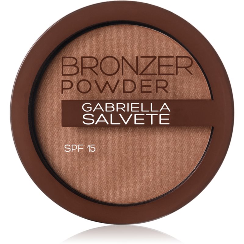 Gabriella Salvete Bronzer Powder bronzinė pudra SPF 15 atspalvis 03 8 g