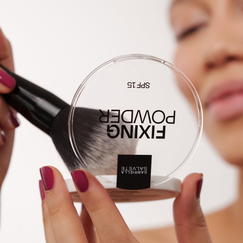 Gabriella Salvete Fixing Powder Matt transparentní fixační pudr 9 g (obrázek 3)