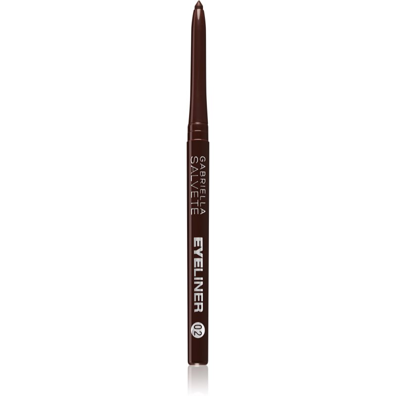 Gabriella Salvete Automatic Eyeliner 0,28 g ceruzka na oči pre ženy 02 Brown
