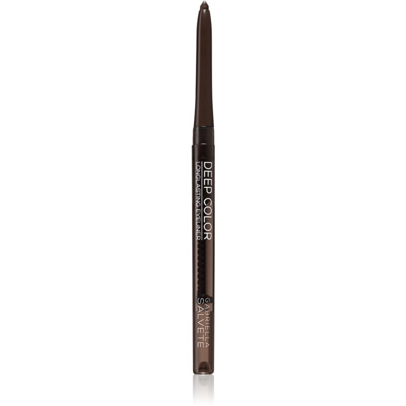 E-shop Gabriella Salvete Deep Color dlouhotrvající tužka na oči odstín 02 Dark Brown 0,28 g
