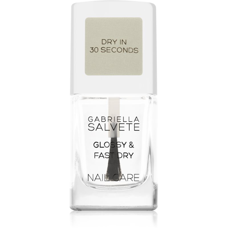 Gabriella Salvete Nail Care Glossy & Fast Dry 11 ml lak na nechty pre ženy