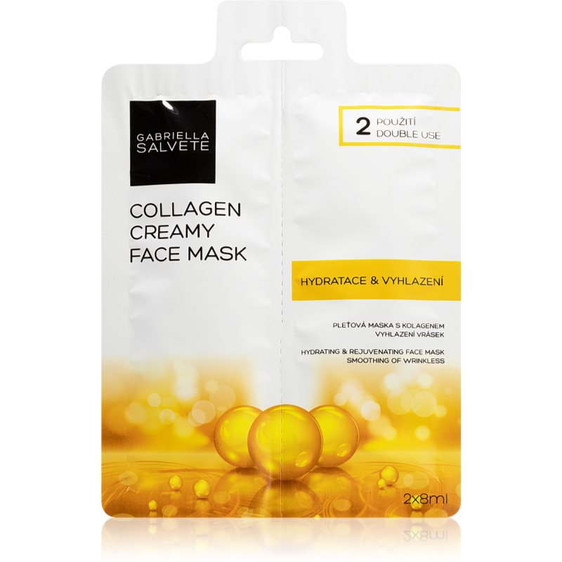 Gabriella Salvete Face Mask Collagen maska za obraz proti gubam 2x8 ml