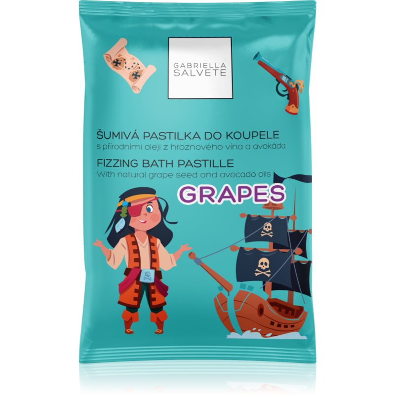 Gabriella Salvete Bath Pastille Grapes tablety do kúpeľa 40 g
