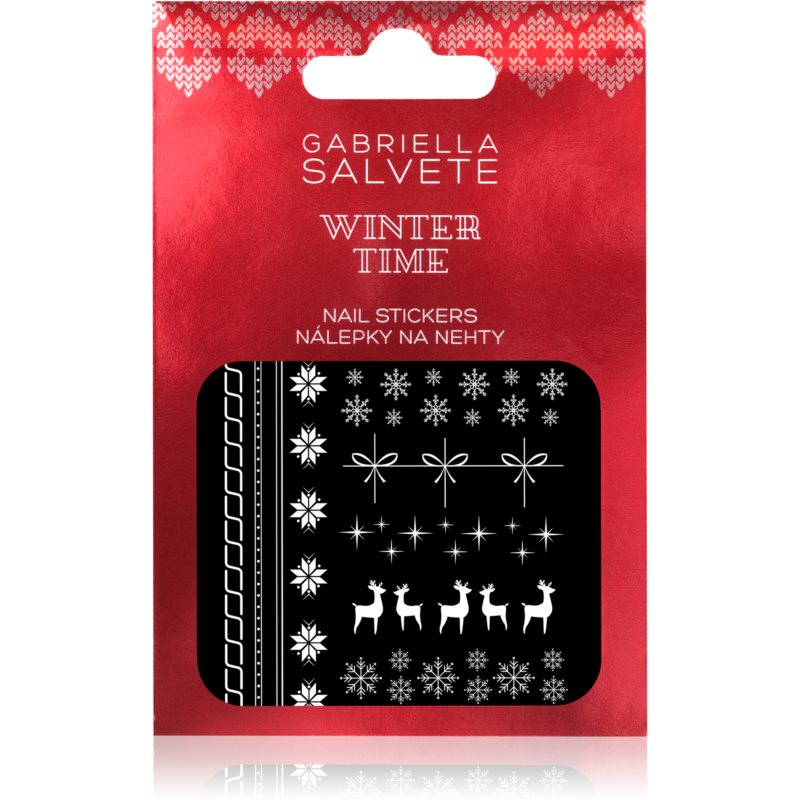 Gabriella Salvete Winter Time klistermärken för naglar 1 st. female