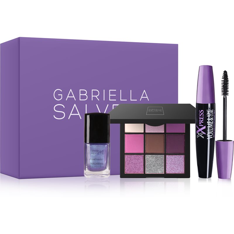 Gabriella Salvete Gift Box Violet dárková sada (pro perfektní vzhled)