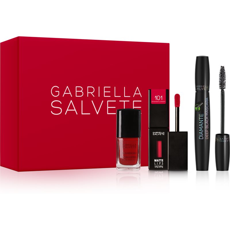 Gabriella Salvete Gift Box Red dárková sada (pro perfektní vzhled)