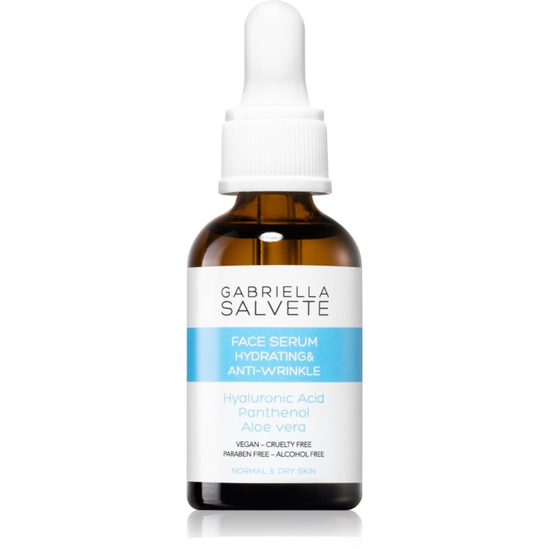 Gabriella Salvete Face Serum Anti-wrinkle & Hydrating siero idratante contro i segni di invecchiamento 30 ml